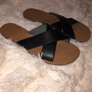 J. Crew slide sandals